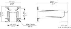 Verkada Arm Mount (ACC-MNT-ARM-1)