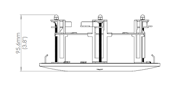 Verkada Recessed Ceiling Mount (ACC-MNT-REC-1)