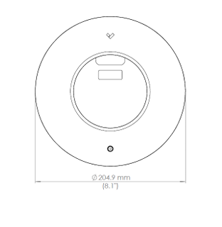 Verkada Recessed Ceiling Mount (ACC-MNT-REC-1)