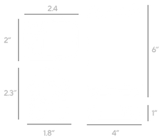 Verkada CM42-S Indoor Mini Dome Split Camera, 5MP, Fixed Lens, 256GB of Storage (CM42-256S-HW)